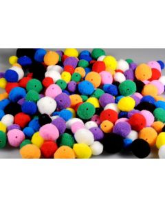 Pompom bollar med hål 100/FP
