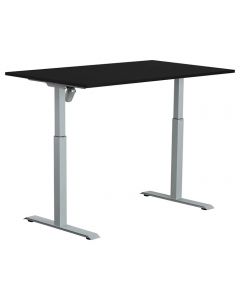 Bord SUN-FLEX I höj/sänk 160x80 grå/svart