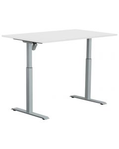 Bord SUN-FLEX I höj/sänk 160x80 grå/vit