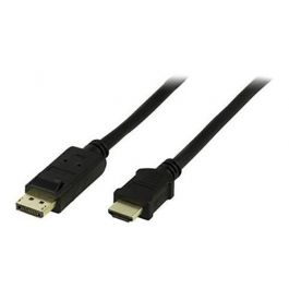 Kabel DELTACO DP-HDMI Ha 5m