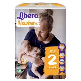 Barnblöja LIBERO New Born2 3-6kg 88/FP