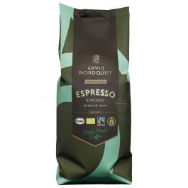 Kaffe ARVID NORDQUIST Espresso Sincero Bönor 1kg