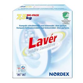 Tvättmedel Lavér White Sensitive 7,5kg
