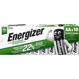 Batteri Laddbar ENERGIZER P-P AA 10/FP
