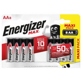 Batteri ENERGIZER Max AA 8/FP