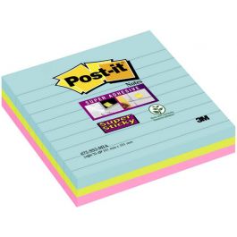 Notes POST-IT SS linj 101x101mm Cosmic Color 3/FP