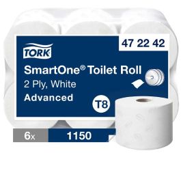 Toalettpapper TORK Advanced T8 2-lag 6rl/FP