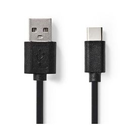Kabel NEDIS USB-A - USB-C 3m Svart