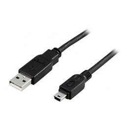 Kabel DELTACO USB - Mini USB 2m svart