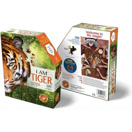 Head shaped puzzles Tiger