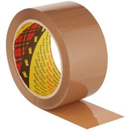Packtejp 3M 309 38mm x 66m Brun