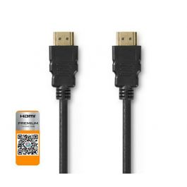Kabel NEDIS HDMI Premium 1m svart