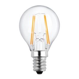 LED-lampa Klot E14 Klar 2W 200lm