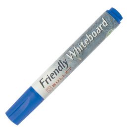 Whiteboardpenna FRIENDLY rund blå