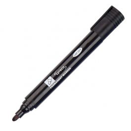 Märkpenna LYRECO 1,5mm rund svart
