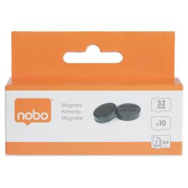 Magnet NOBO 32mm sort 10/FP