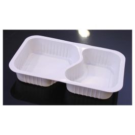 Matform 2-fack 1/4 vit PP 600/fp