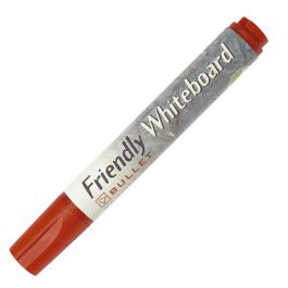 Whiteboardpenna FRIENDLY rund röd