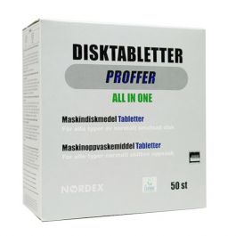 Maskindisk PROFFER tabs all in one 50/FP