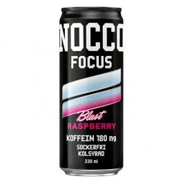 Energidryck NOCCO Focus Raspberry Blast 330ml