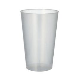 Plastglas Återanvändbart 40cl 50/FP