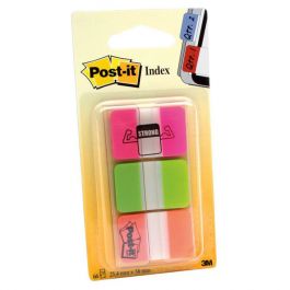 Index POST-IT 686 Strong R/G/O 3/FP