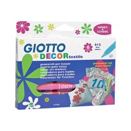 Textilfärgpenna GIOTTO Decor 6/FP
