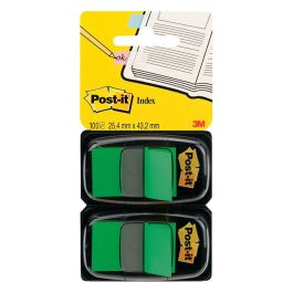 Index POST-IT dubbelpack 2x50 flik, grön