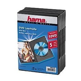 CD/DVD-Fodral HAMA Svart 5/FP