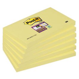 Notes POST-IT SuperSticky gul 76x127mm 6/FP