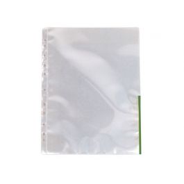 Plastficka signal A4 0,11mm grön 100/FP
