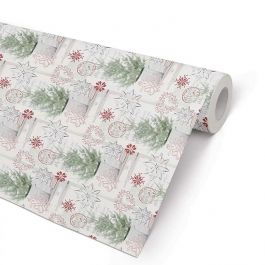 Julpapper 100cm x 100m Pinetree