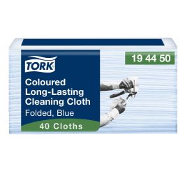 Rengöringsduk TORK Pre W8 blå  40/FP