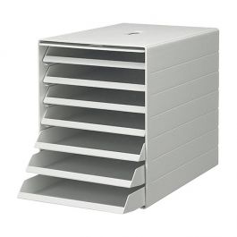 Blankettbox Idealbox Plus 7-fack grå