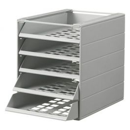 Blankettbox Idealbox Basic 5-fack grå