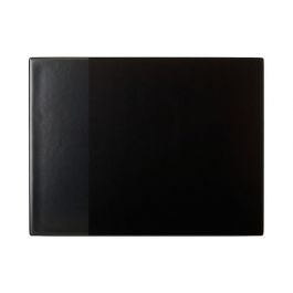 Skrivunderlägg 53x40cm med ficka svart