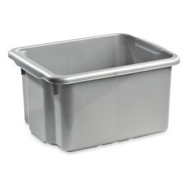 Förvaringsbox 23 liter silver