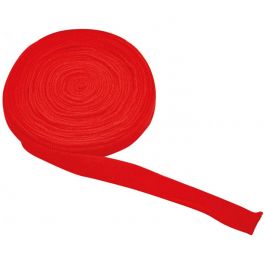Tubstickad väv 4cm x 10m röd