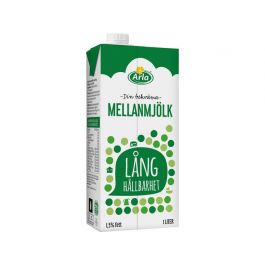Mjölk mellan lång hållbarhet 1L 1,5%