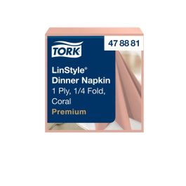 Servetter TORK LinStyle coral 39x39cm 50/fp