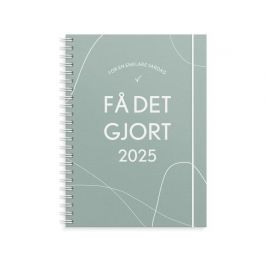 Kalender Få det gjort 2025 grön