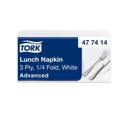 Lunchservett TORK Mjuk vit 150/fp