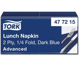 Servett TORK Lunch 2-lags 200/fp m.blå