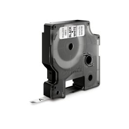 Tape DYMO D1 6mm svart på vit