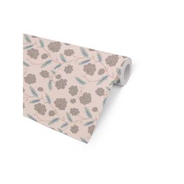 Presentpapper 57cmx154m Flowerleaf