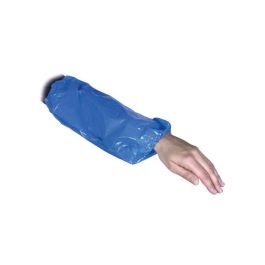 Ärmskydd i LDPE med resår 40cm blå 100/FP