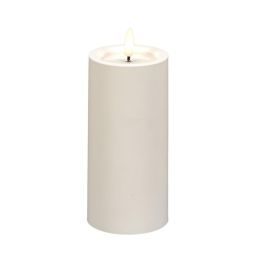 Blockljus KONSTSMIDE LED timer vit 15cm