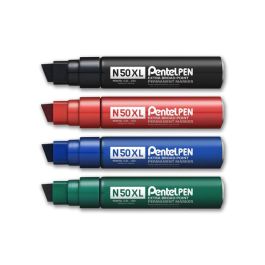 Märkpenna PENTEL N50XL-A sned 15mm svart