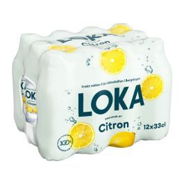Vatten LOKA Citron 12x33cl pet