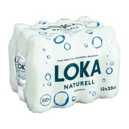 Vatten LOKA Naturell 12x33cl pet